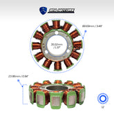 Estator Honda Trx300 Fourtrax 300 (1992-2000)